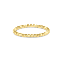 Load image into Gallery viewer, Stackable Beaded Ring Band
