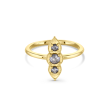 Load image into Gallery viewer, Triple Rose Cut Diamond Ring

